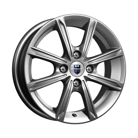 Диски КиК 5,0\R13 4*98 ET35 d58.5 Дарк платинум Диски КиК 5,0\R13 4*98 ET35 d58.5 Дарк платинум