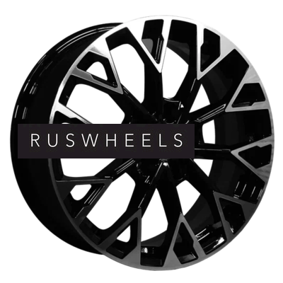 Диски Khomen Wheels 7x17/5x108 ET40 D54,1 KHW1718 (Jac/Москвич 3) Black-FP