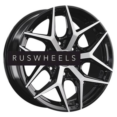 Диски LS 8x18/6x139,7 ET36 D100,1 1303 BKF (конус, Колпак+лого)