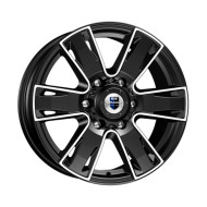 Диски КиК 7,0\R17 6*139.7 ET33 d100.1 Алмаз черный Диски КиК 7,0\R17 6*139.7 ET33 d100.1 Алмаз черный