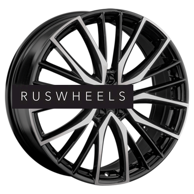 Диски Replay 7,5x20/5x108 ET41 D65,1 CHR115 BKF (конус, C570)